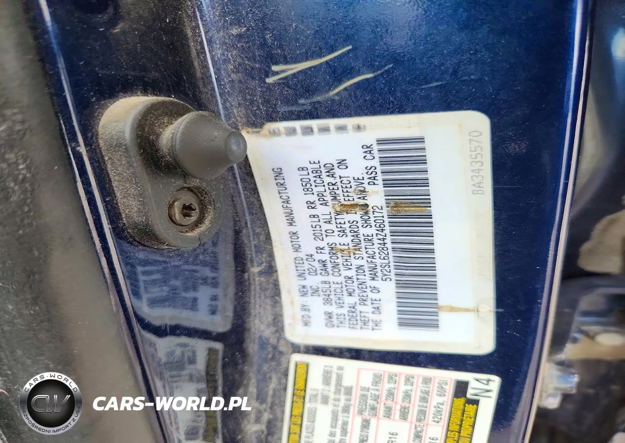 2004 Pontiac Vibe VIN:5Y2SL62844Z460172 - 13