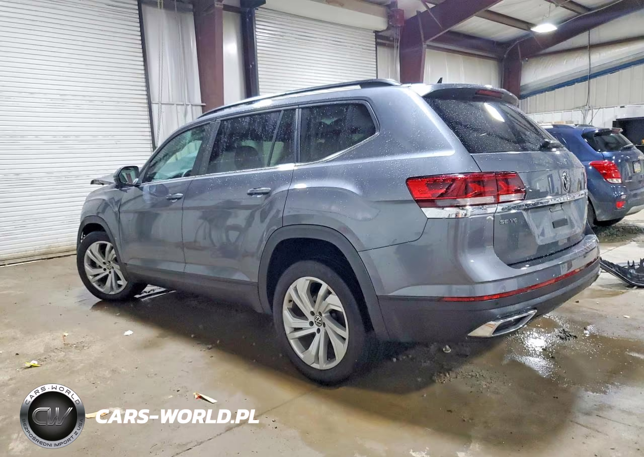 2021 Volkswagen Atlas Se VIN:1V2HR2CA6MC607760 - 2