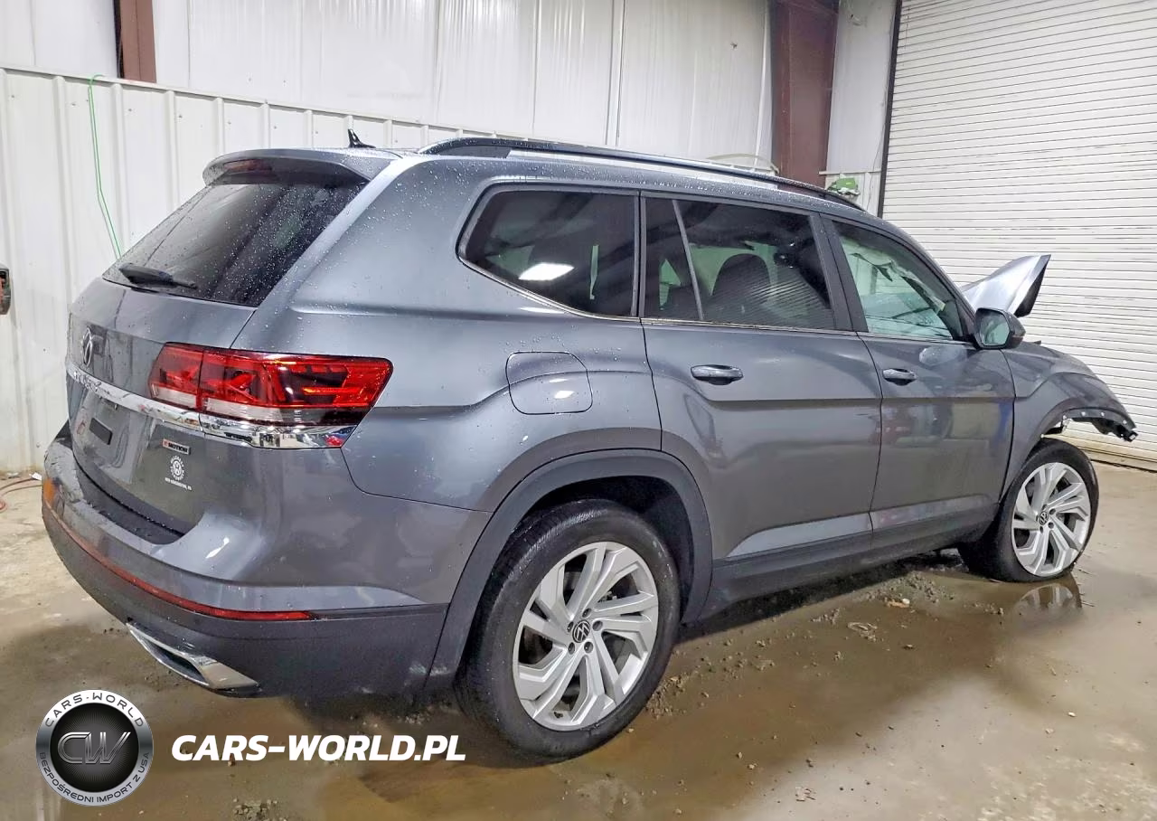 2021 Volkswagen Atlas Se VIN:1V2HR2CA6MC607760 - 3