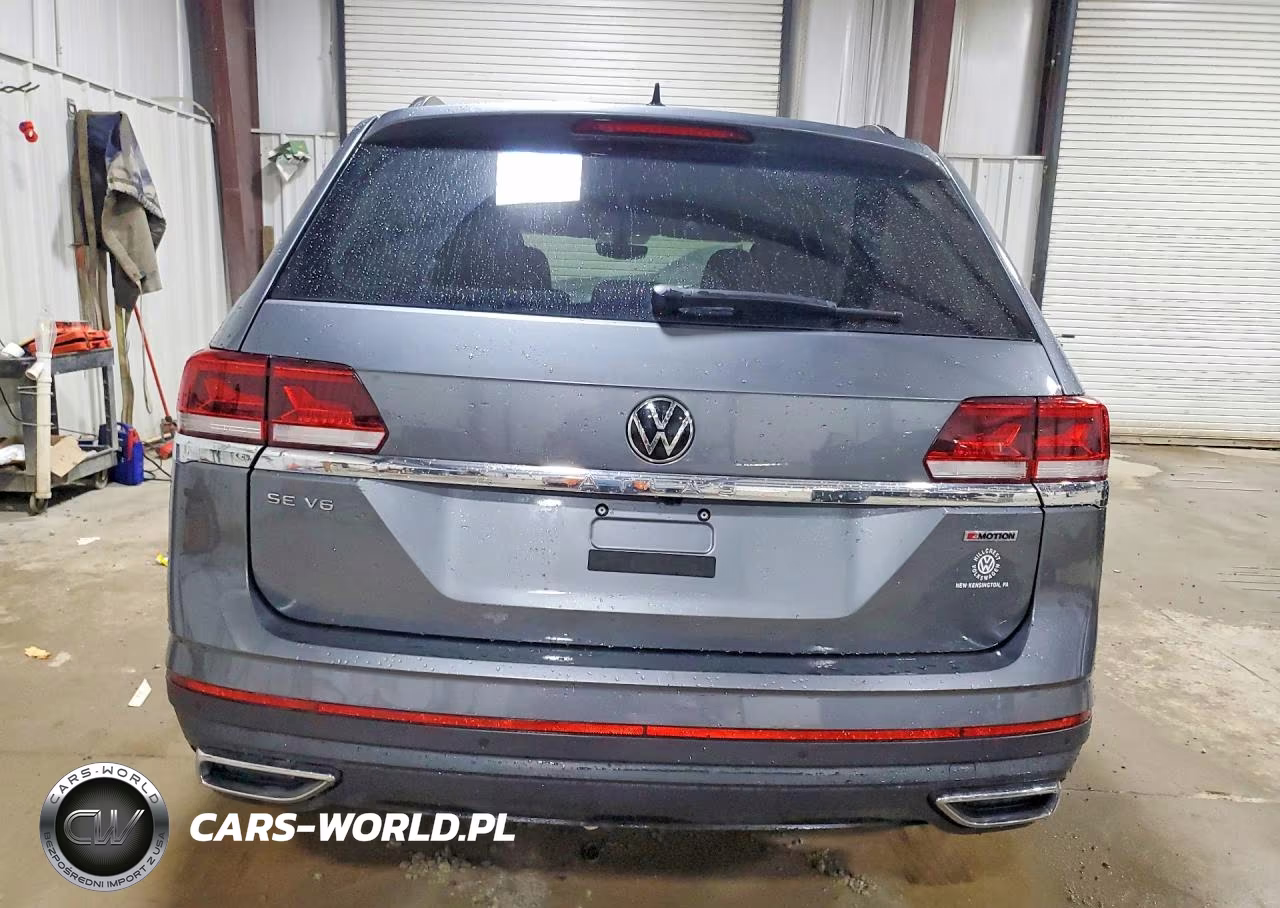 2021 Volkswagen Atlas Se VIN:1V2HR2CA6MC607760 - 6