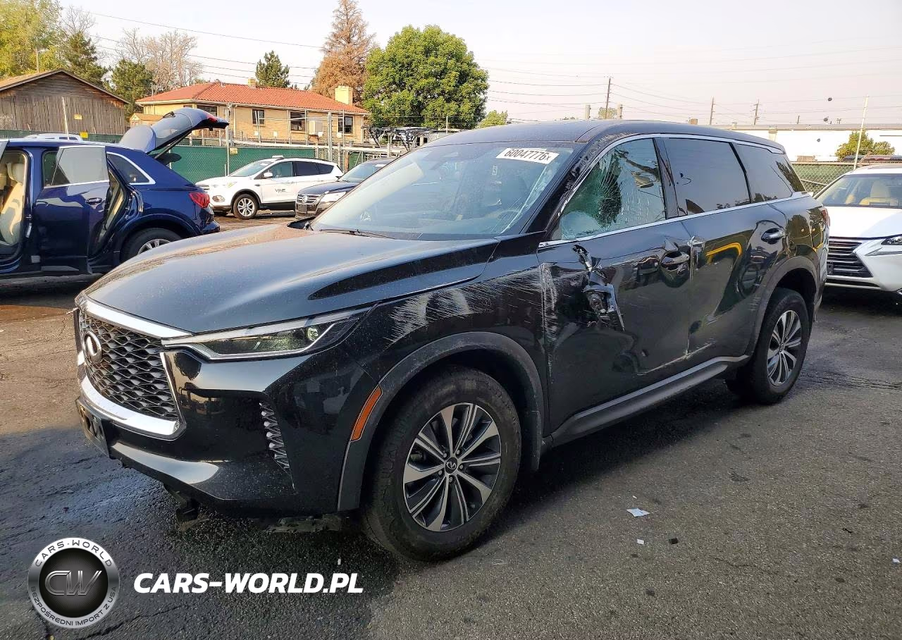 2025 Infiniti Qx60 Pure VIN:5N1AL1ES1SC356918 - 1