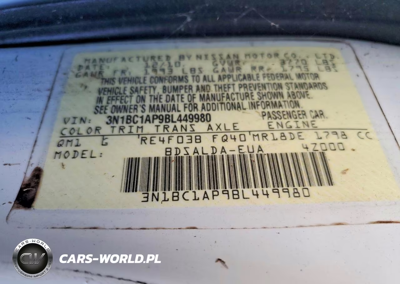 2011 Nissan Versa S VIN:3N1BC1AP9BL449980 - 14