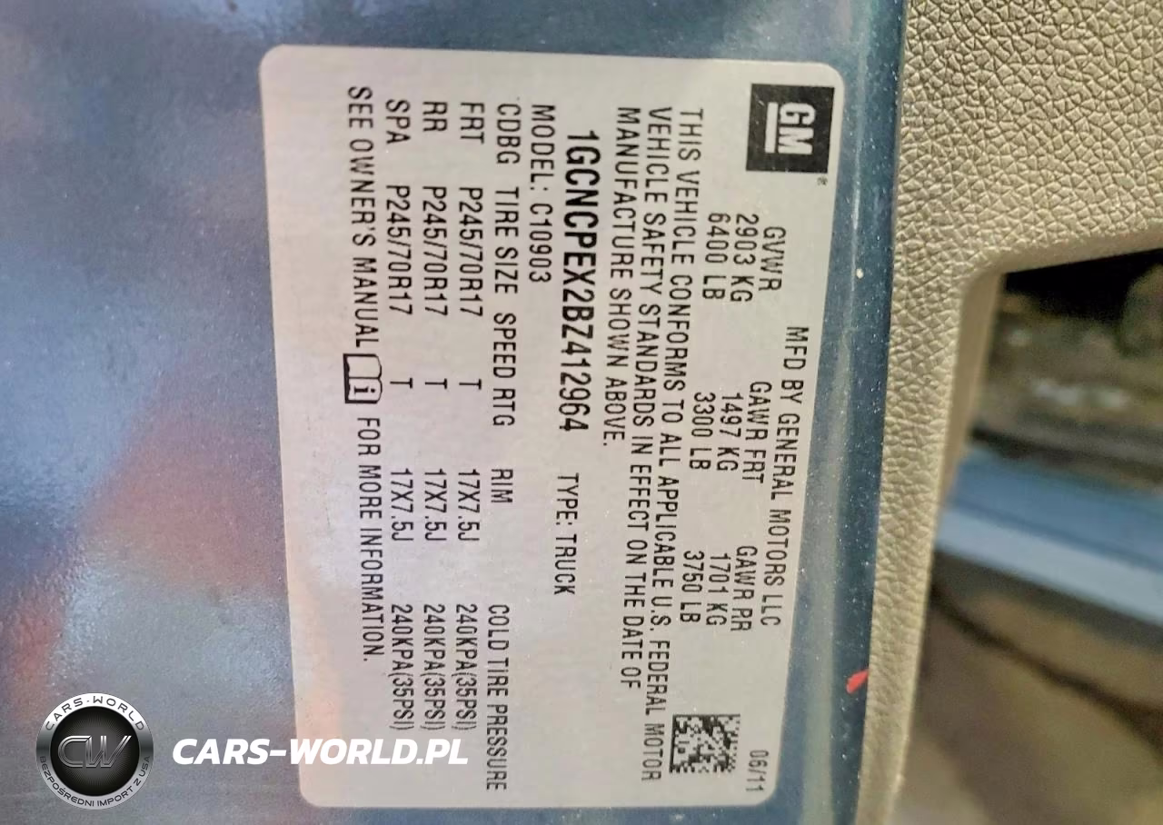 2011 Chevrolet Silverado C1500 VIN:1GCNCPEX2BZ412964 - 12