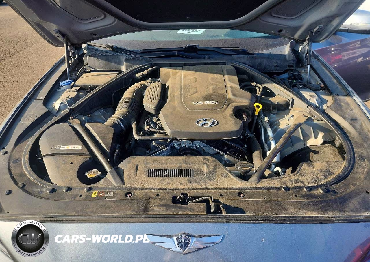 2015 Hyundai Genesis 3.8L VIN:KMHGN4JE0FU047527 - 11
