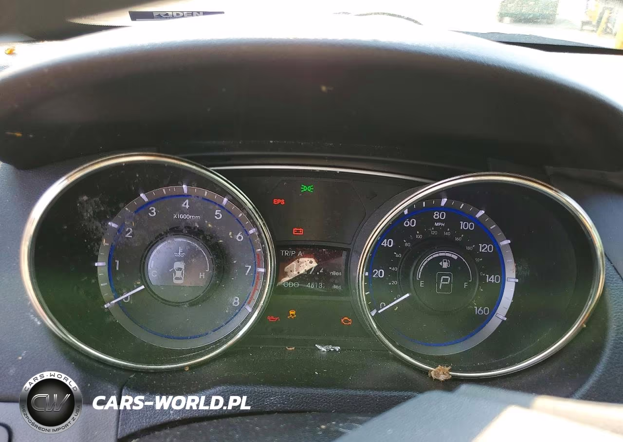 2012 Hyundai Sonata Gls VIN:5NPEB4AC7CH376153 - 9