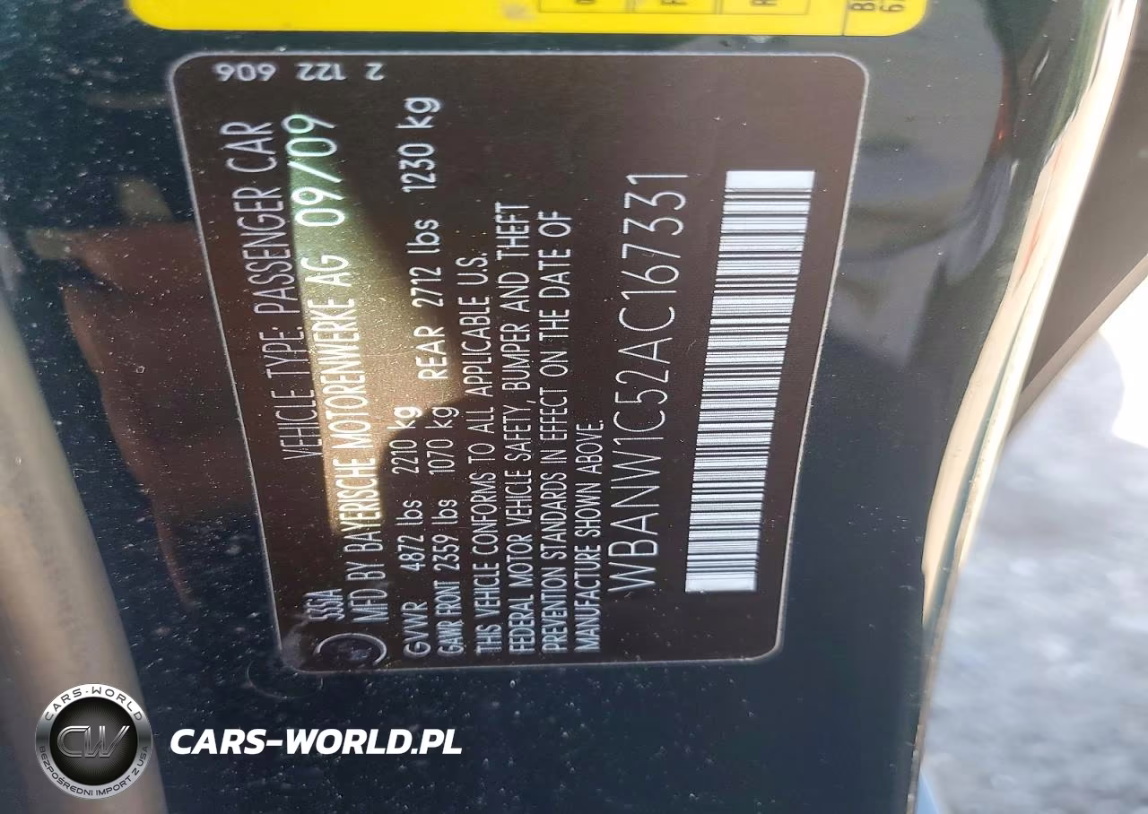 2010 BMW 535 I VIN:WBANW1C52AC167331 - 12