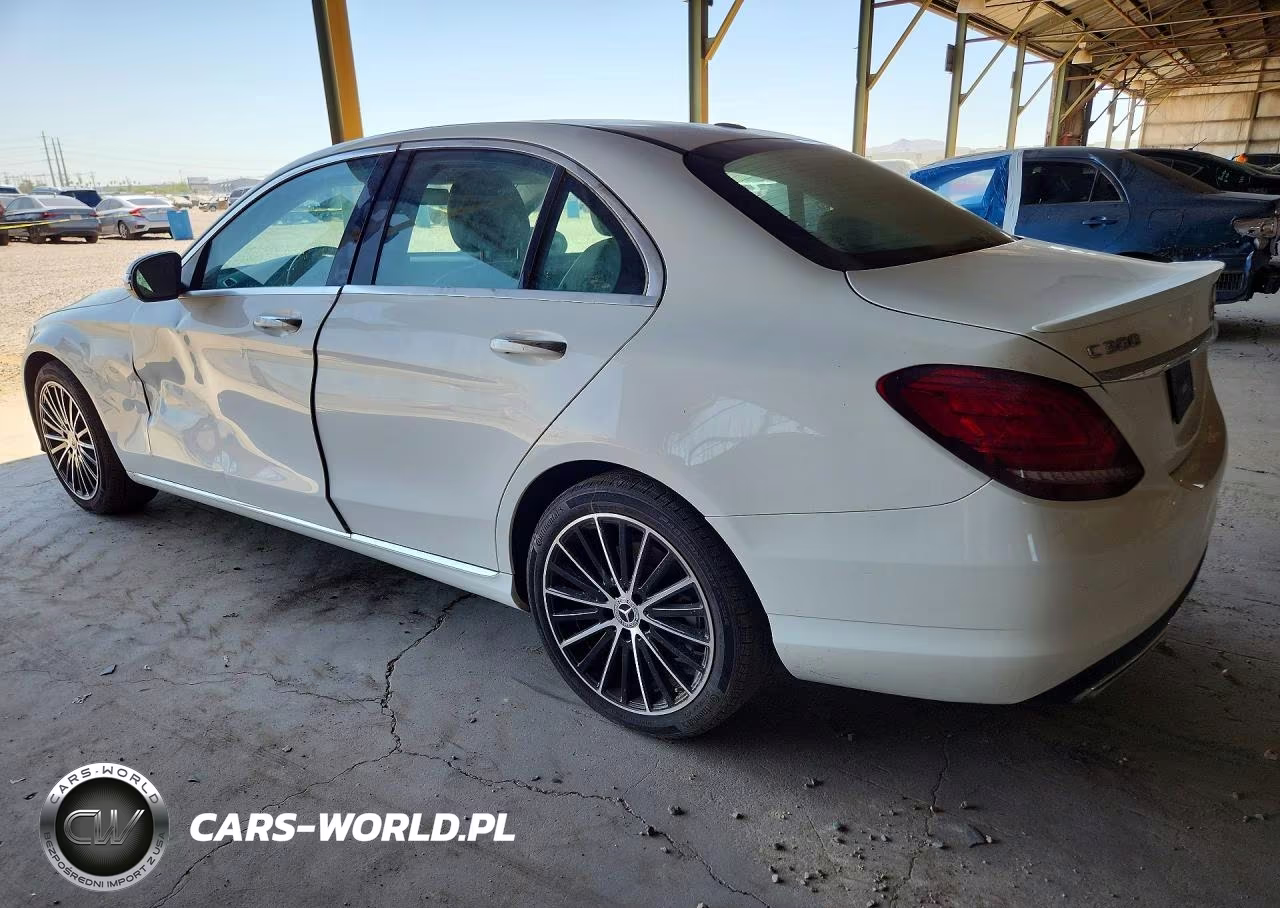 2019 Mercedes-Benz C 300 VIN:55SWF8DB5KU300610 - 2