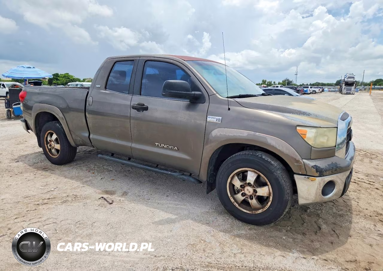 2007 Toyota Tundra Double Cab Sr5 VIN:5TBRV54127S451035 - 4