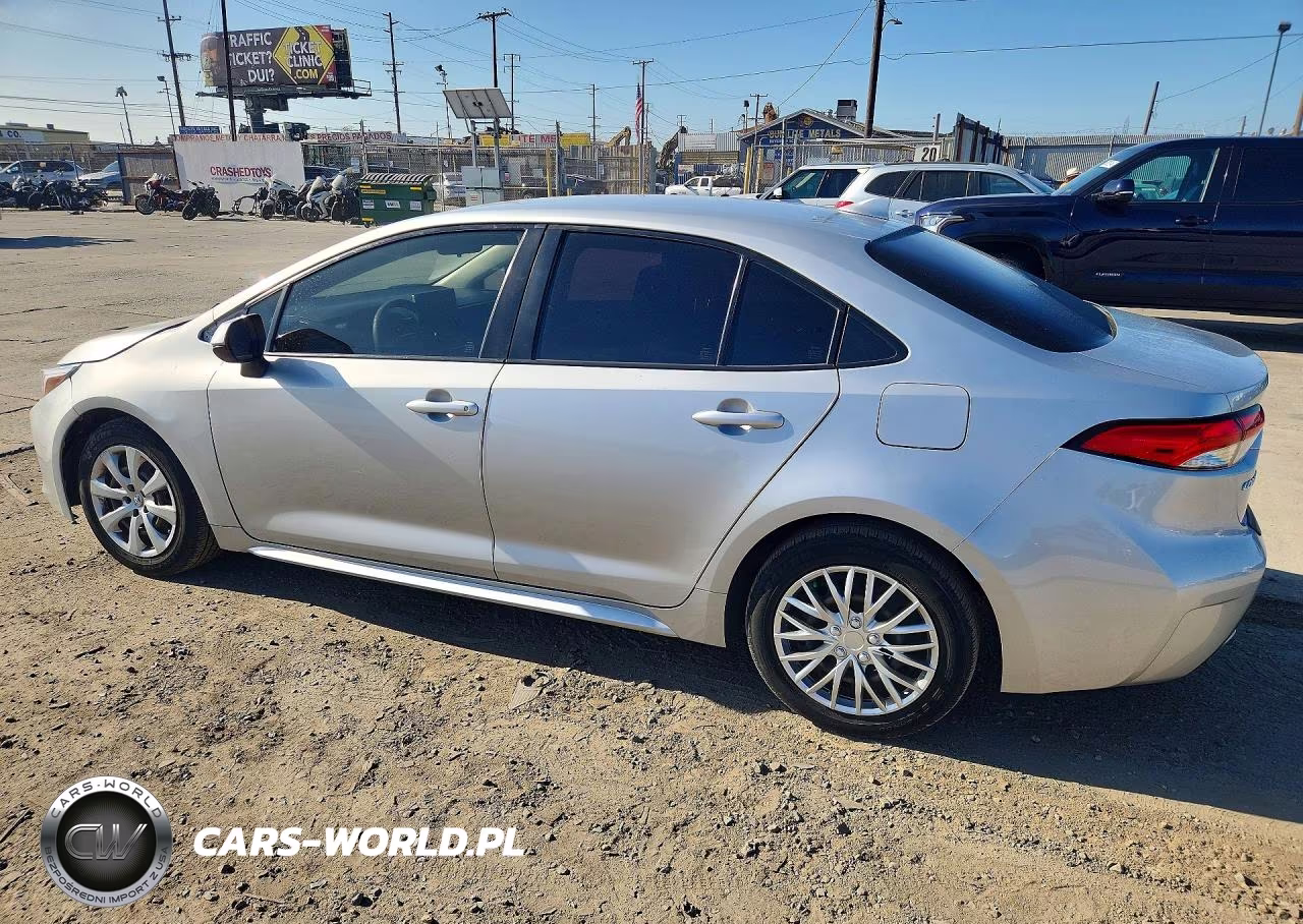 2020 Toyota Corolla Le VIN:JTDEPRAE9LJ080025 - 2