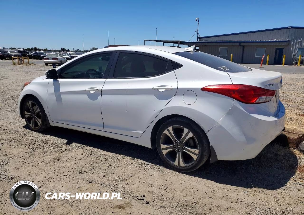 2012 Hyundai Elantra Limited VIN:5NPDH4AE7CH131980 - 2