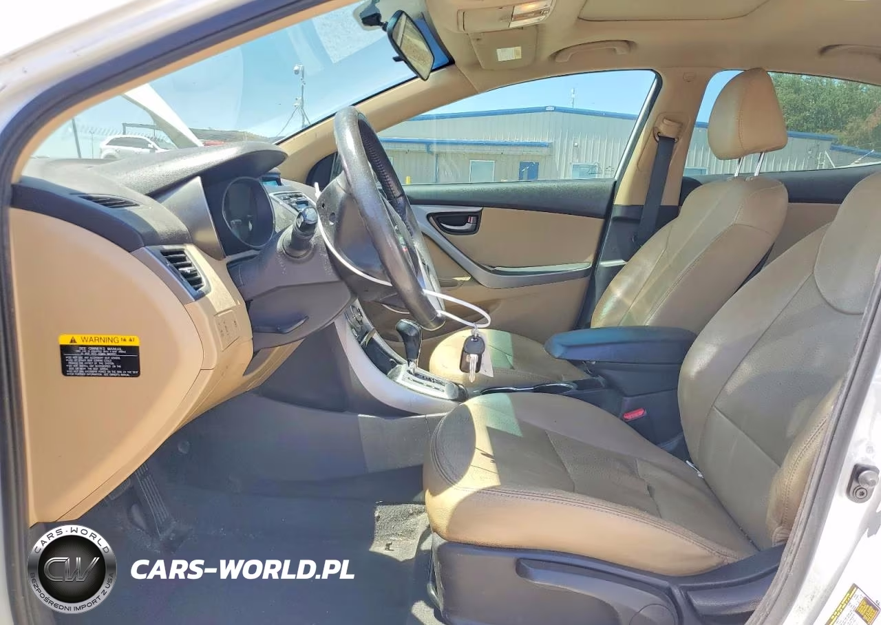 2012 Hyundai Elantra Limited VIN:5NPDH4AE7CH131980 - 7