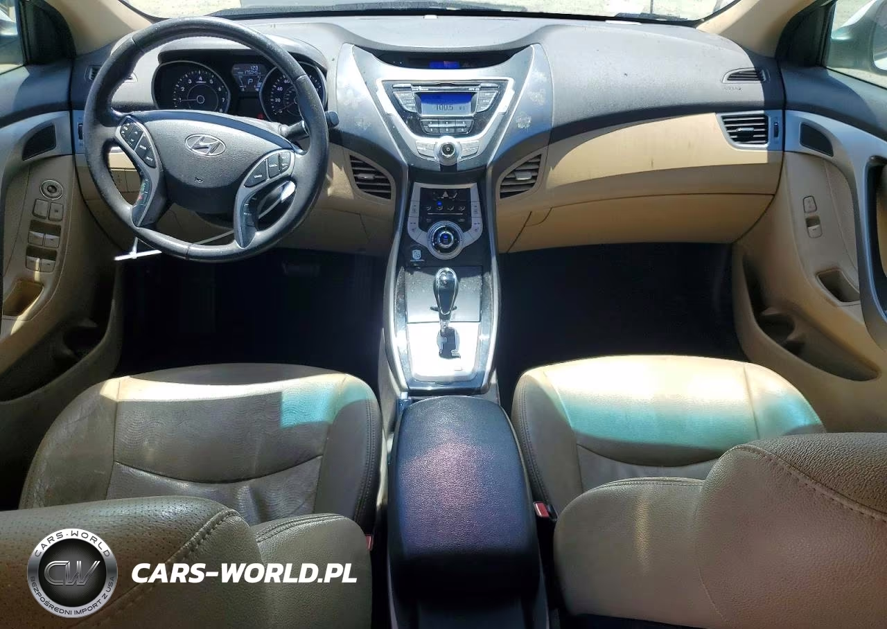 2012 Hyundai Elantra Limited VIN:5NPDH4AE7CH131980 - 8