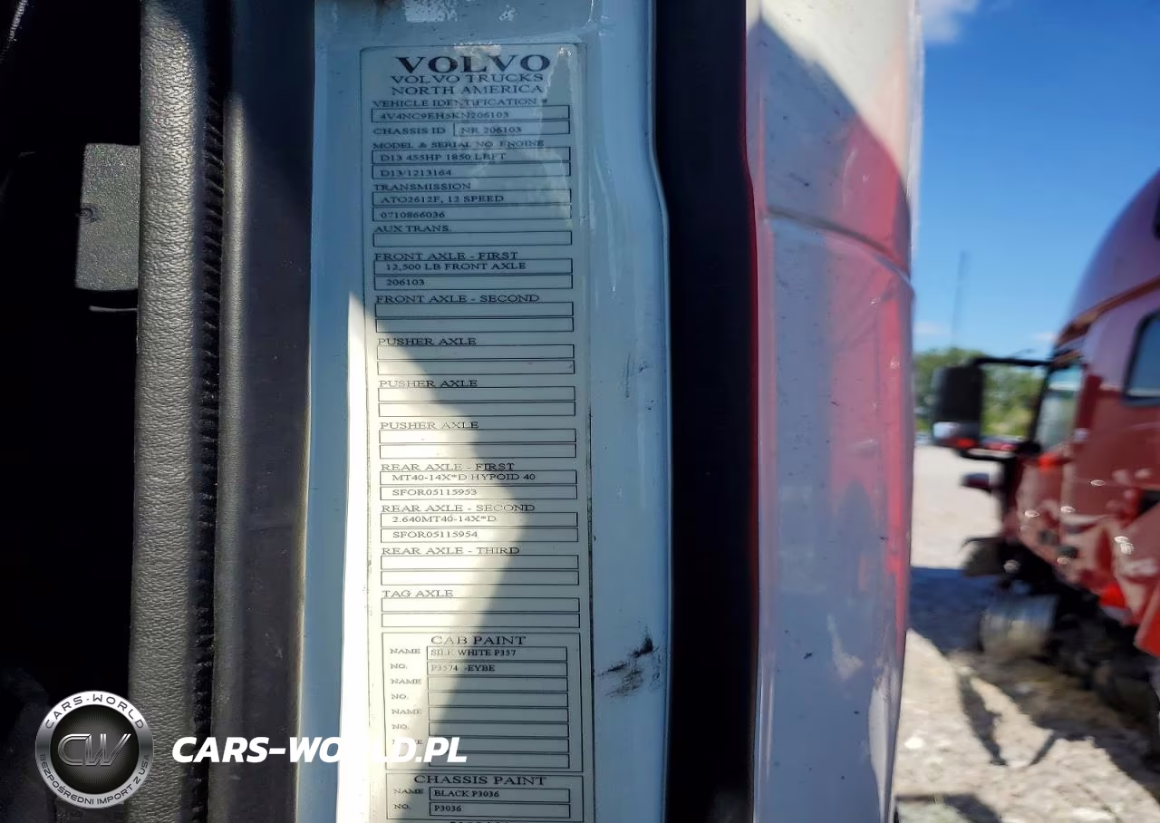 2019 Volvo Vnl Semi Truck VIN:4V4NC9EH5KN206103 - 12