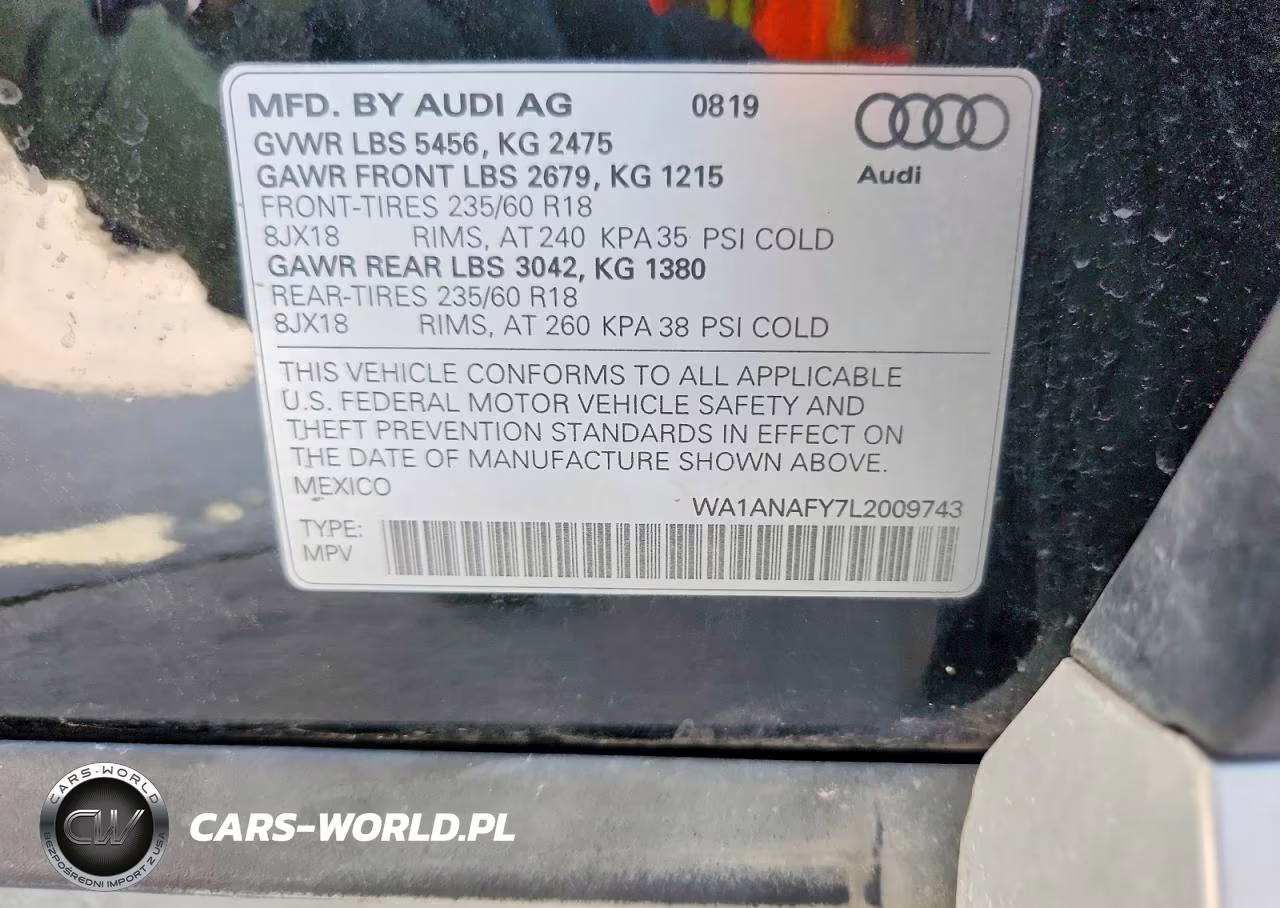 2020 Audi Q5 Premium-Titanium Premium VIN:WA1ANAFY7L2009743 - 12