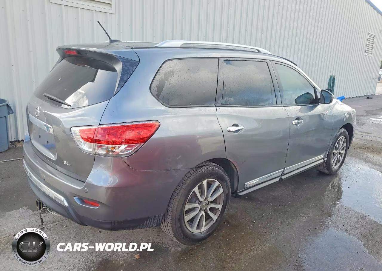2015 Nissan Pathfinder Sl VIN:5N1AR2MN4FC671847 - 3