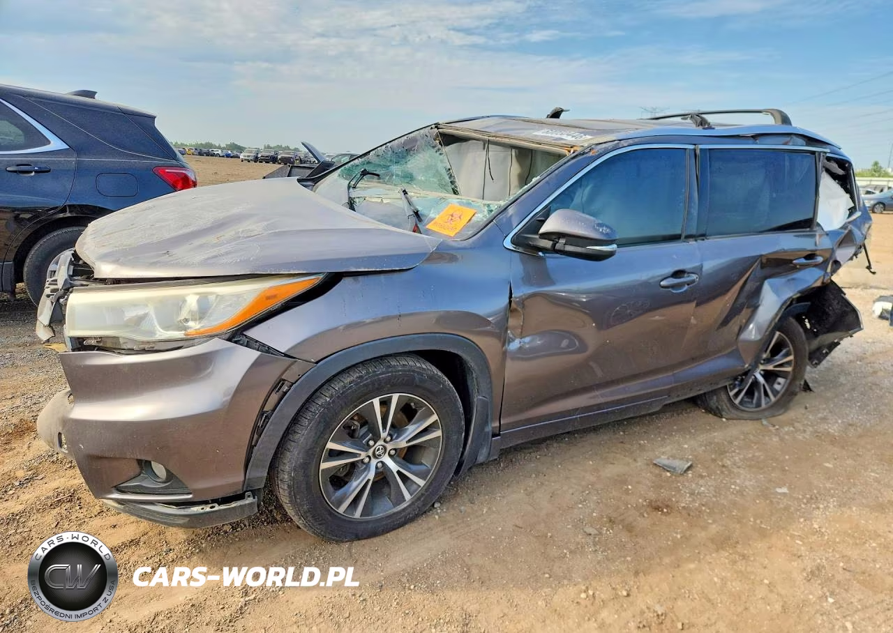 2016 Toyota Highlander Xle – zdjęcie 1 z 12