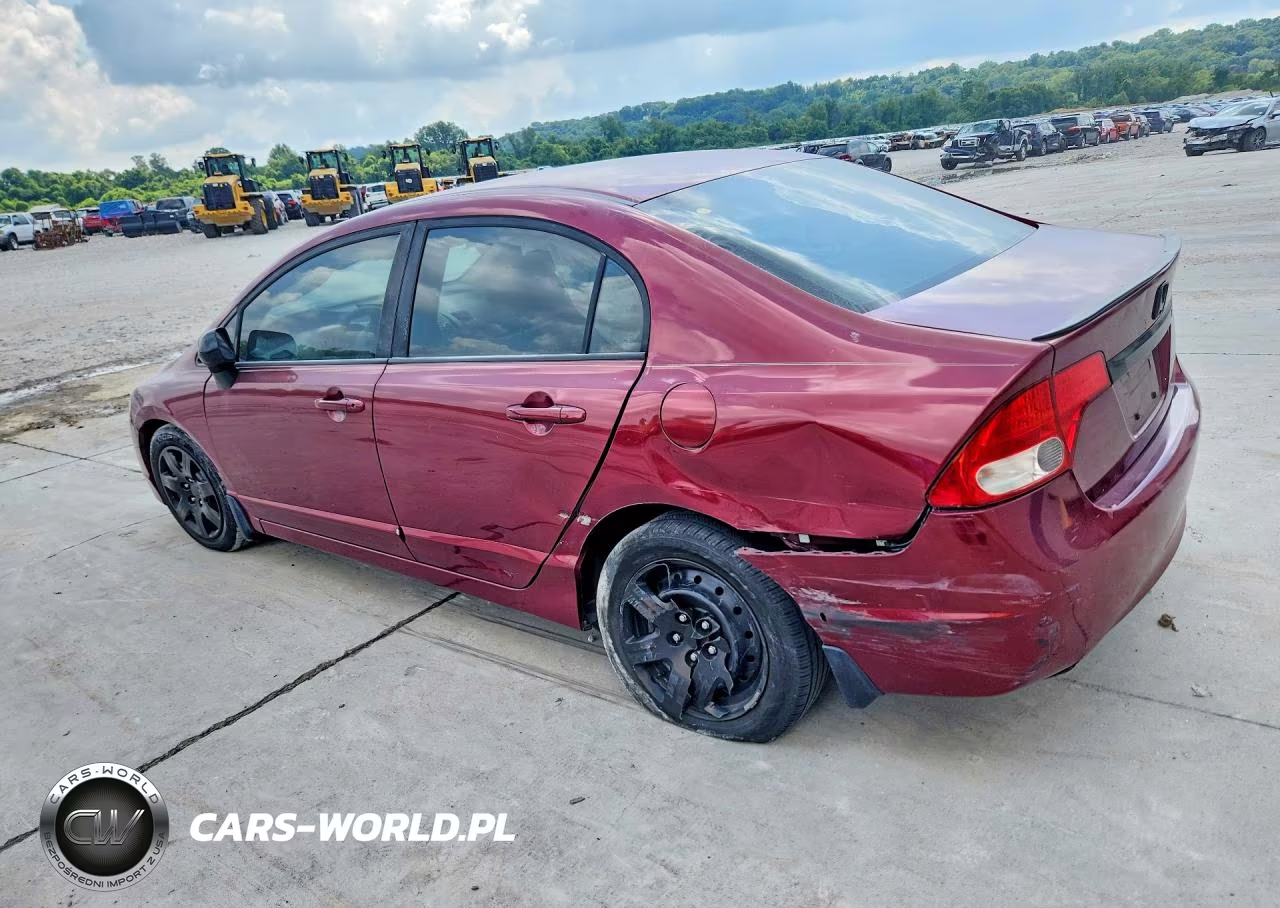 2009 Honda Civic Lx VIN:19XFA16589E030237 - 2