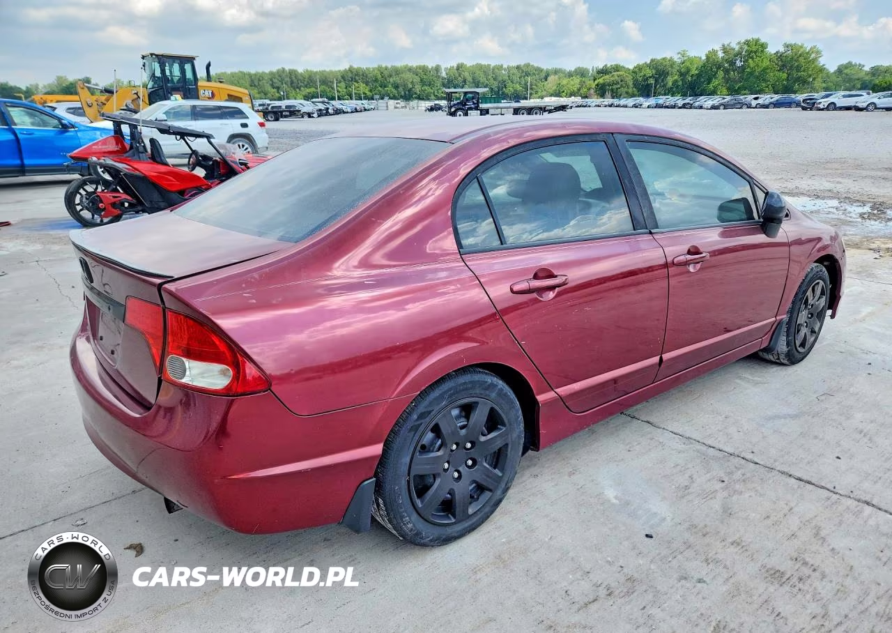 2009 Honda Civic Lx VIN:19XFA16589E030237 - 3
