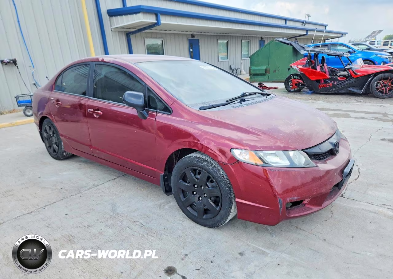2009 Honda Civic Lx VIN:19XFA16589E030237 - 4