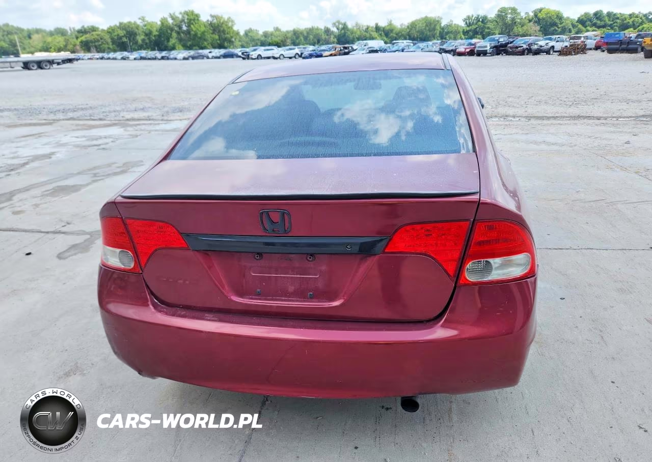 2009 Honda Civic Lx VIN:19XFA16589E030237 - 6