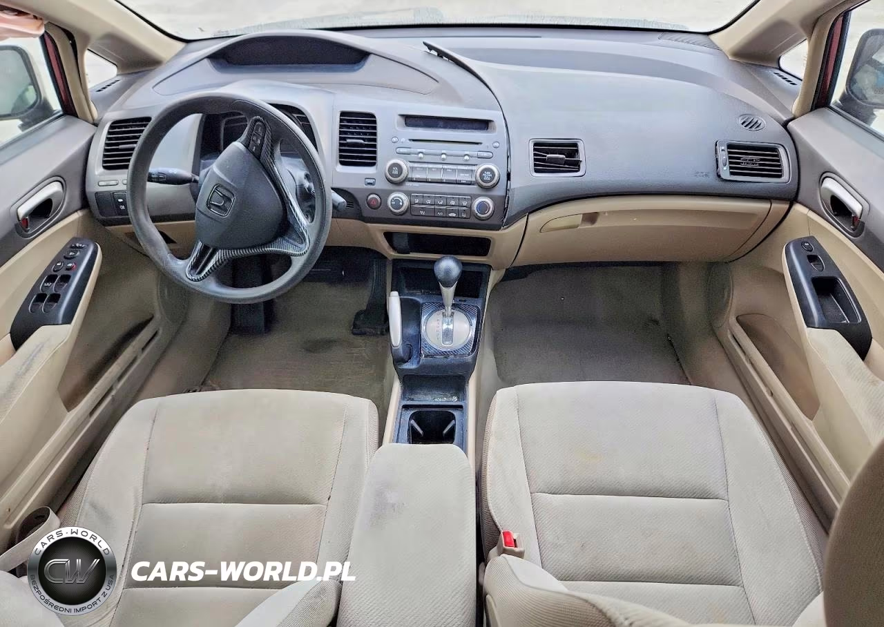 2009 Honda Civic Lx VIN:19XFA16589E030237 - 8