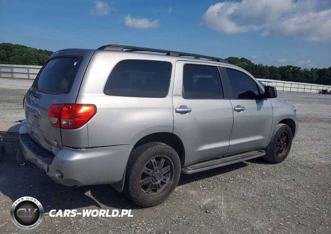 2008 Toyota Sequoia Limited VIN:5TDZY68A98S008204 - 3