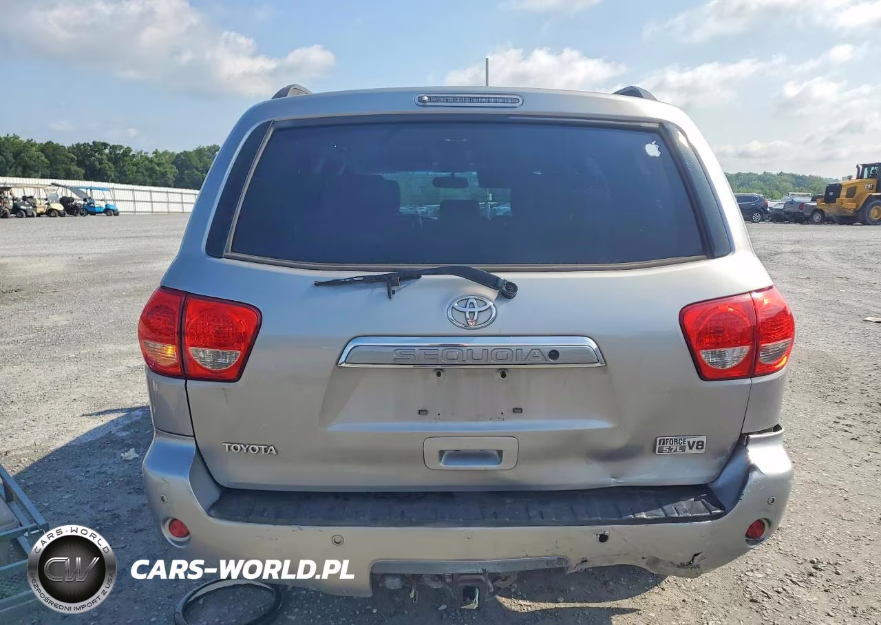 2008 Toyota Sequoia Limited VIN:5TDZY68A98S008204 - 6