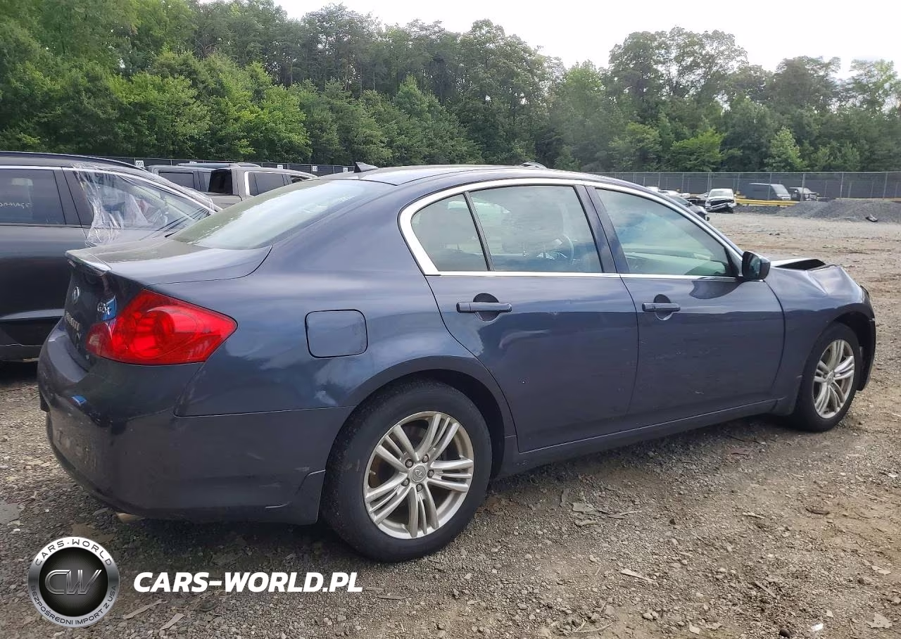2011 Infiniti G25 Sedan X VIN:JN1DV6AR7BM651160 - 3
