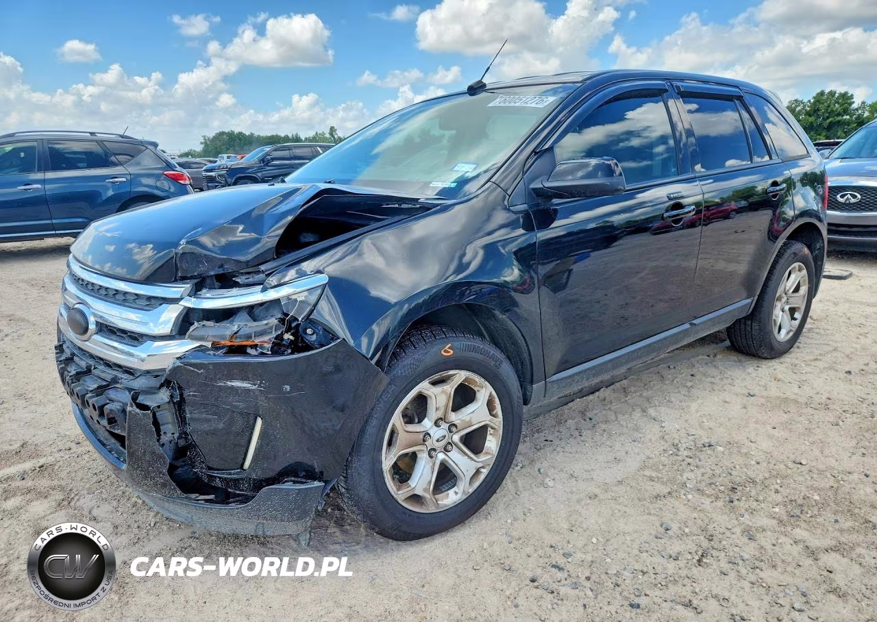 2013 Ford Edge Sel VIN:2FMDK3JC3DBC57093 - 1