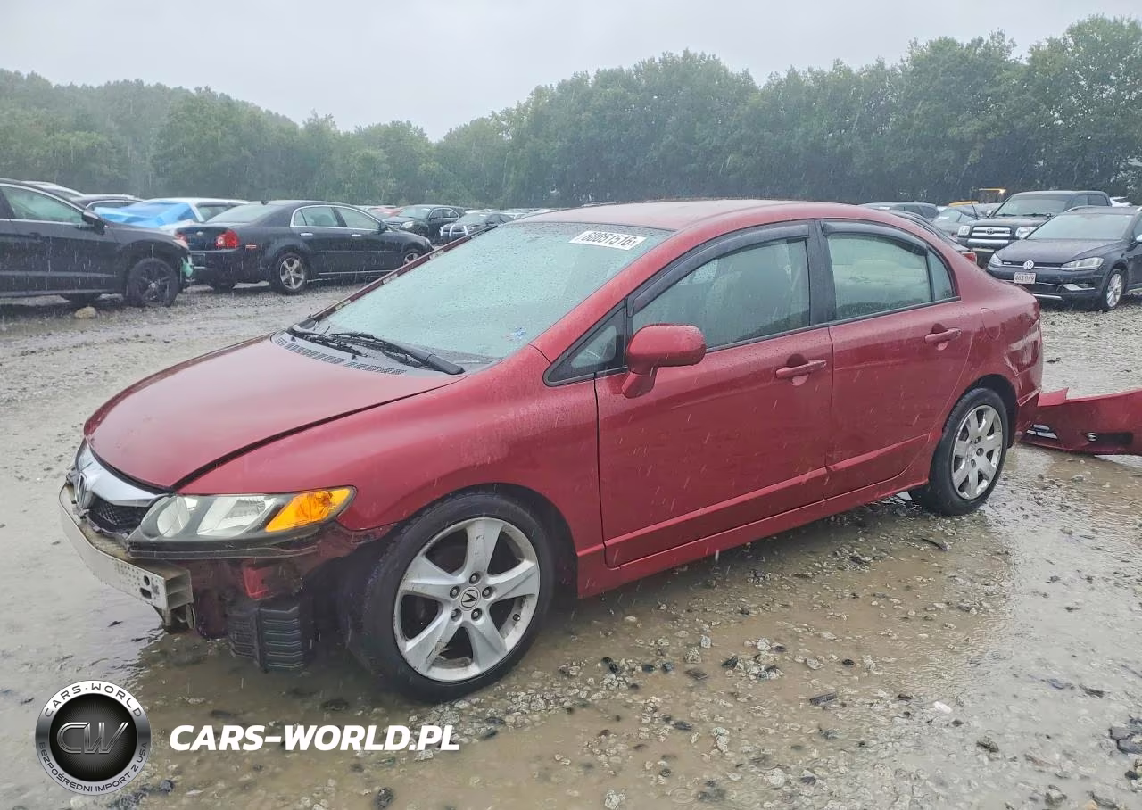 2011 Honda Civic Lx VIN:2HGFA1F57BH549761 - 1