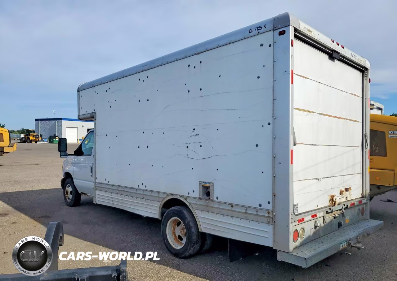 2006 Ford E450 Box Truck VIN:1FDXE45SX6HA86621 - 2