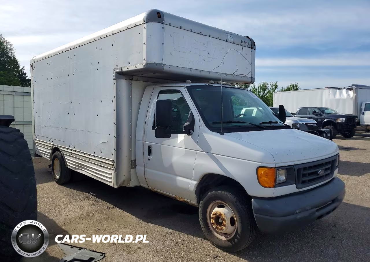 2006 Ford E450 Box Truck VIN:1FDXE45SX6HA86621 - 4