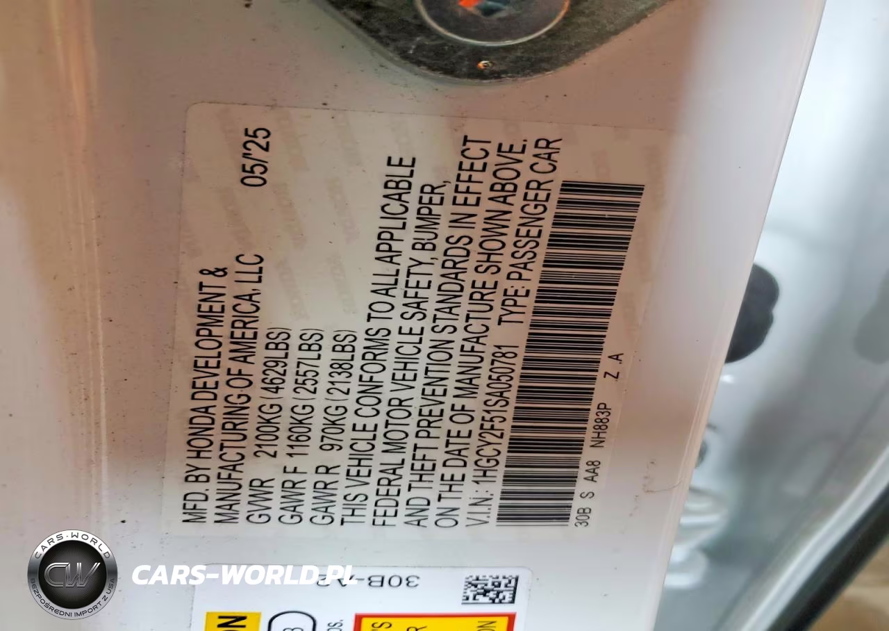 2025 Honda Accord Hybrid Sport VIN:1HGCY2F51SA050781 - 13