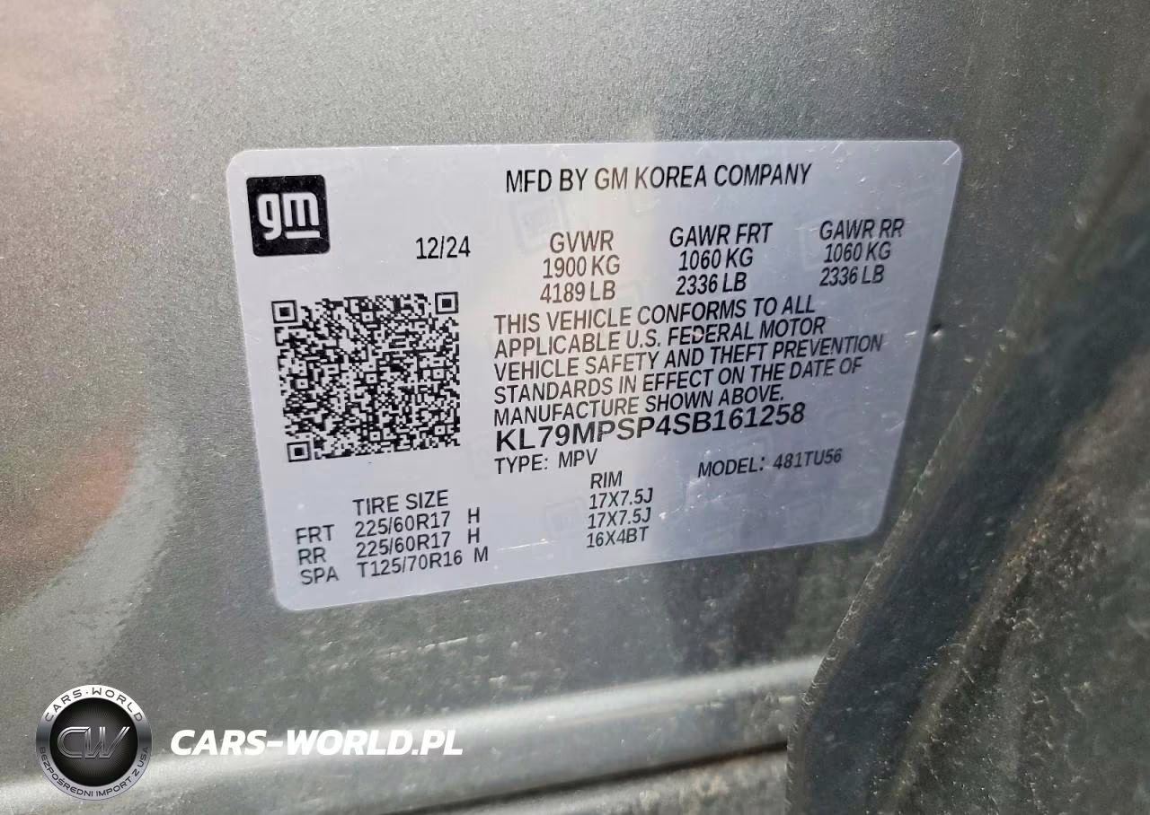 2025 Chevrolet Trailblazer Lt VIN:KL79MPSP4SB161258 - 13