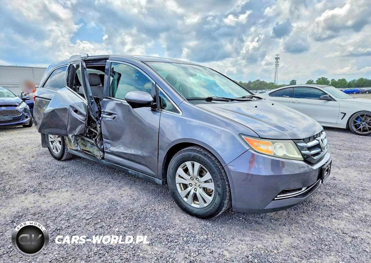 2014 Honda Odyssey Ex VIN:5FNRL5H48EB015437 - 4