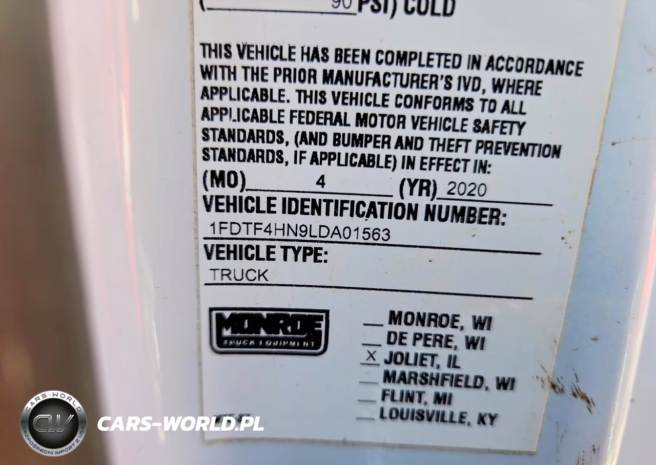 2020 Ford F450 Super Duty Dump Truck VIN:1FDTF4HN9LDA01563 - 13