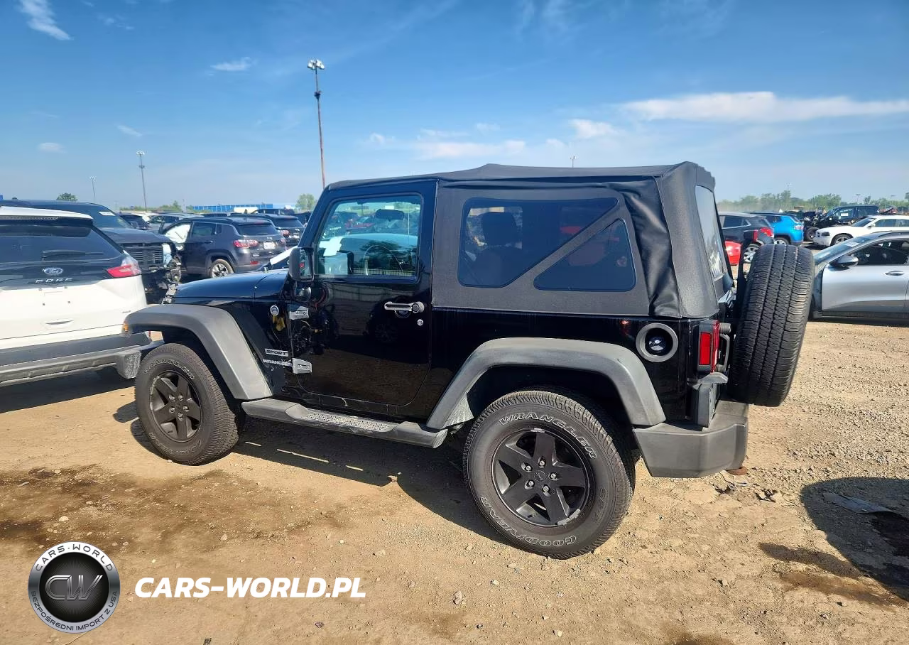 2010 Jeep Wrangler Sport VIN:1J4GA2D14AL138628 - 2