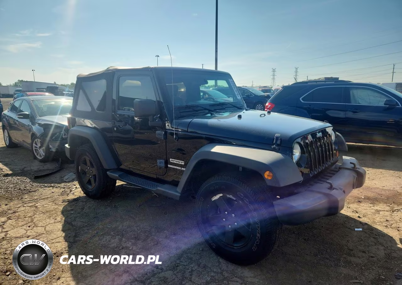 2010 Jeep Wrangler Sport VIN:1J4GA2D14AL138628 - 4