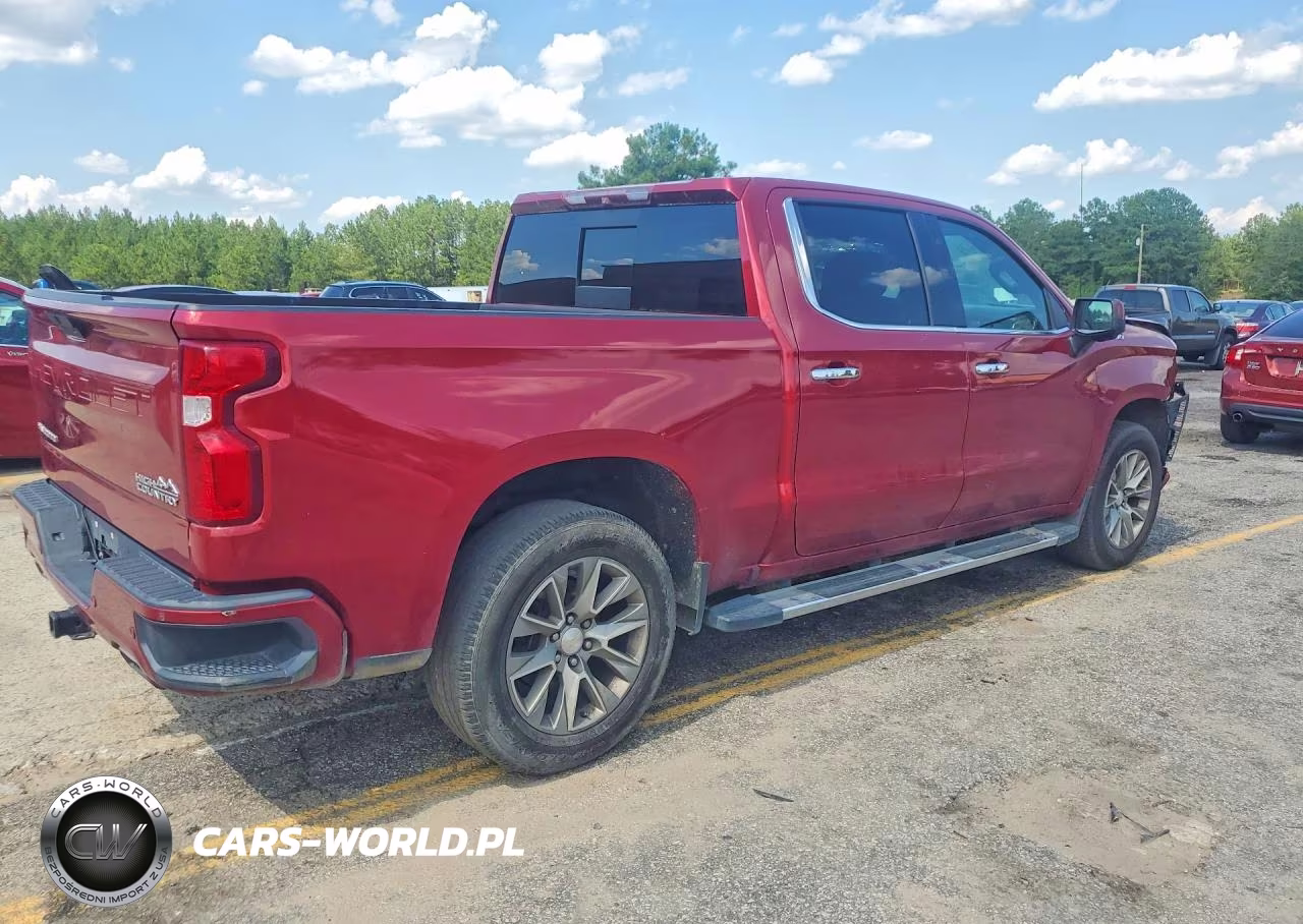 2019 Chevrolet Silverado K1500 High Country VIN:1GCUYHED9KZ413201 - 3