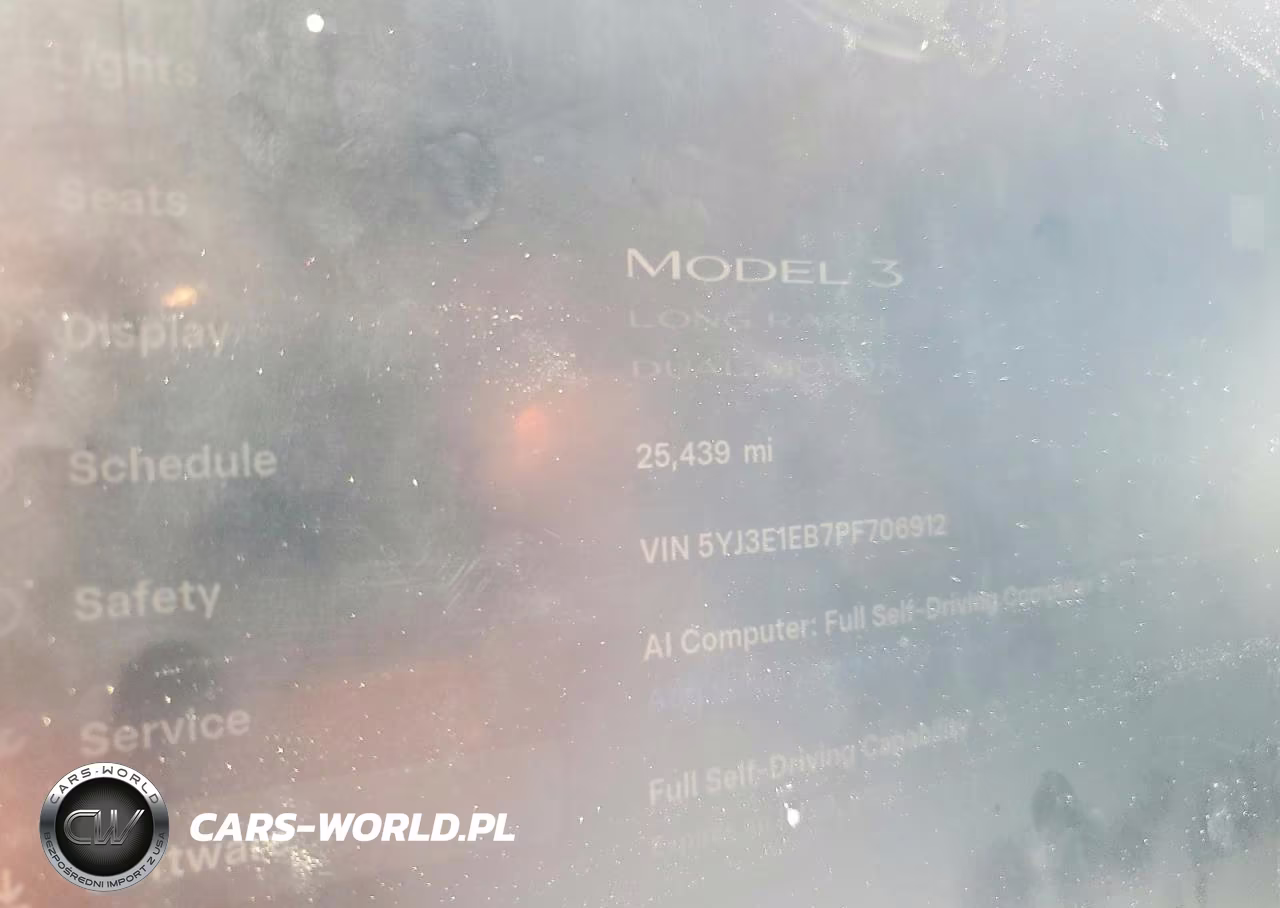2023 Tesla Model 3 VIN:5YJ3E1EB7PF706912 - 9