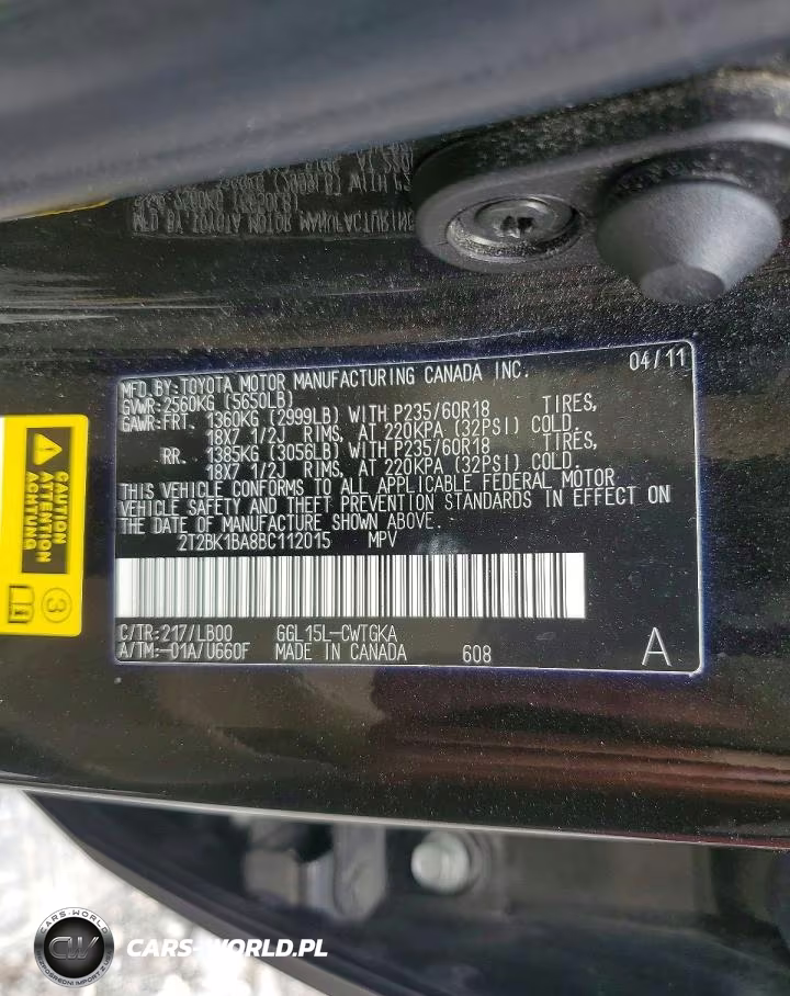 2011 Lexus Rx 350 VIN:2T2BK1BA8BC112015 - 13