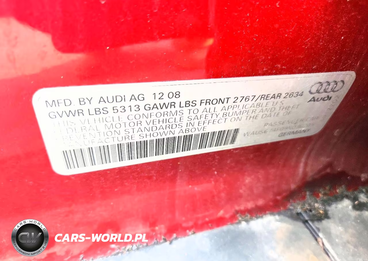 2009 Audi A6 Premium Plus VIN:WAUSG74F09N030205 - 12