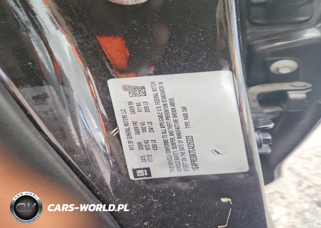 2012 Buick Verano Convenience VIN:1G4PR5SK7C4226223 - 12