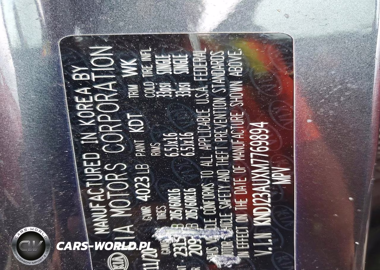2021 Kia Soul S VIN:KNDJ23AUXM7769894 - 12