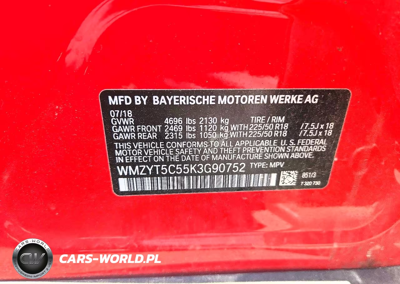 2019 Mini Cooper S Countryman All4 VIN:WMZYT5C55K3G90752 - 12