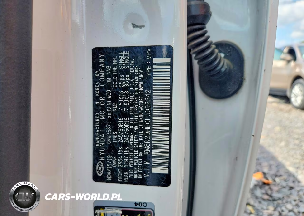 2020 Hyundai Palisade Sel VIN:KM8R2DHE0LU092342 - 12