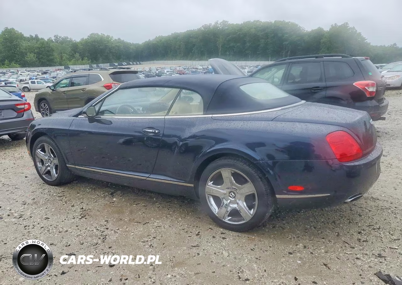 2007 Bentley Continental Gtc VIN:SCBDR33W07C044133 - 2