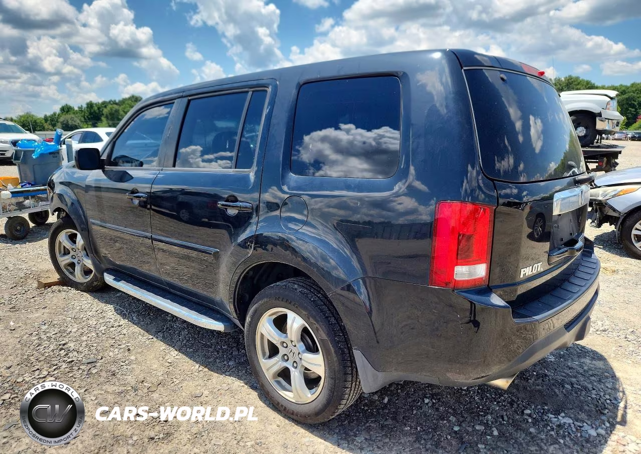 2013 Honda Pilot Exln VIN:5FNYF3H79DB029072 - 2