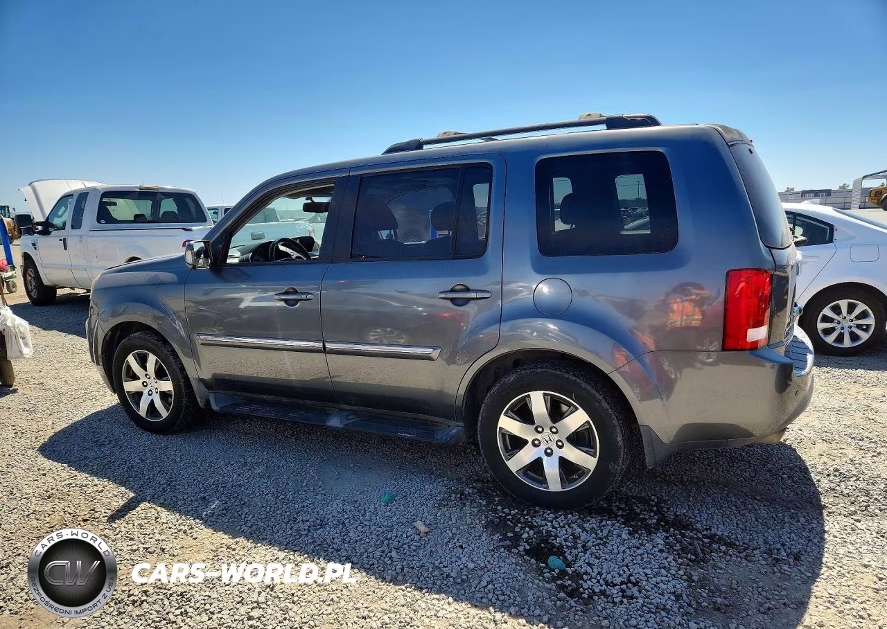 2012 Honda Pilot Touring VIN:5FNYF4H91CB067210 - 2