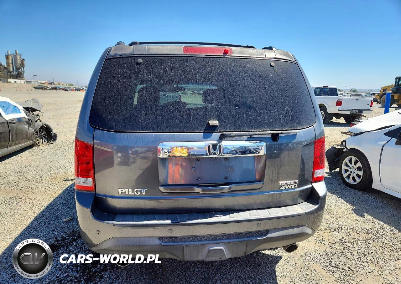 2012 Honda Pilot Touring VIN:5FNYF4H91CB067210 - 6